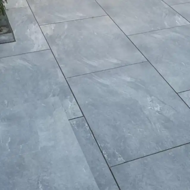 Porcelain patio